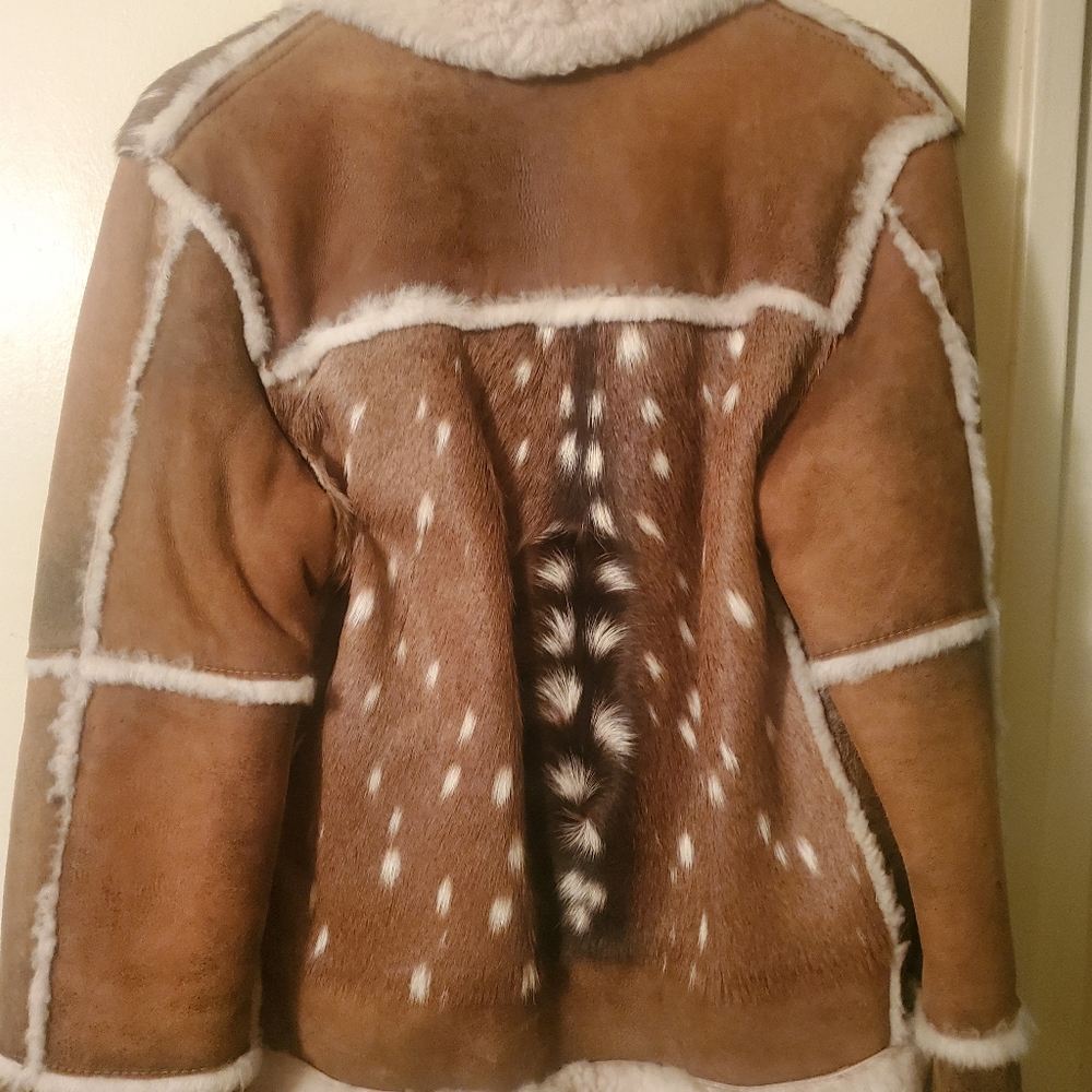 Shearling coat